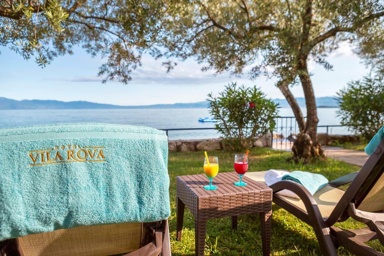 Hotel Vila Rova Малинска Экстерьер фото